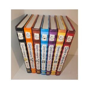 Lot 7 Diary Of A Wimpy Kid Hardcover Teen Books Jeff Kinney NEW
